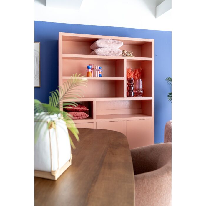 Boekenkast Diamond Rosso 180cm Eiken
