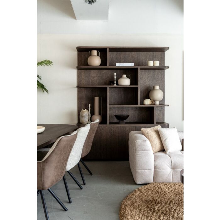 Boekenkast Japano 8-Vaks New Brown