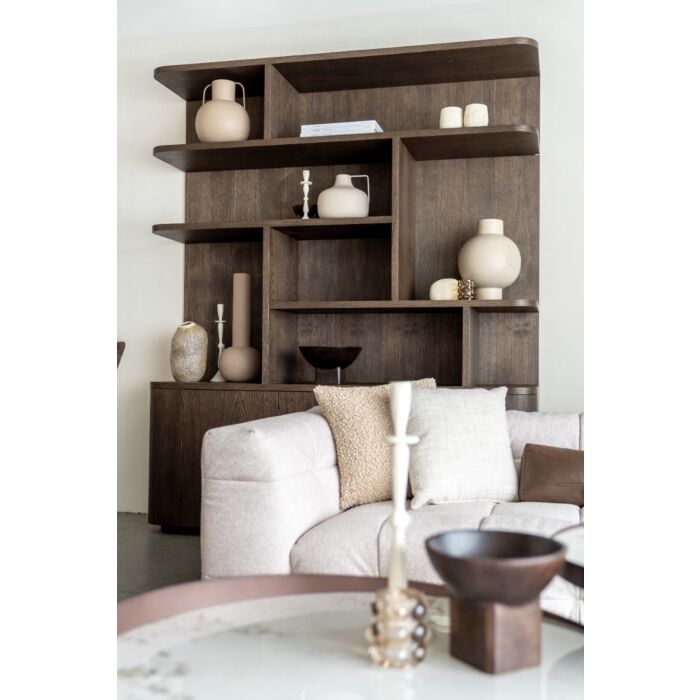 Boekenkast Japano 8-Vaks New Brown