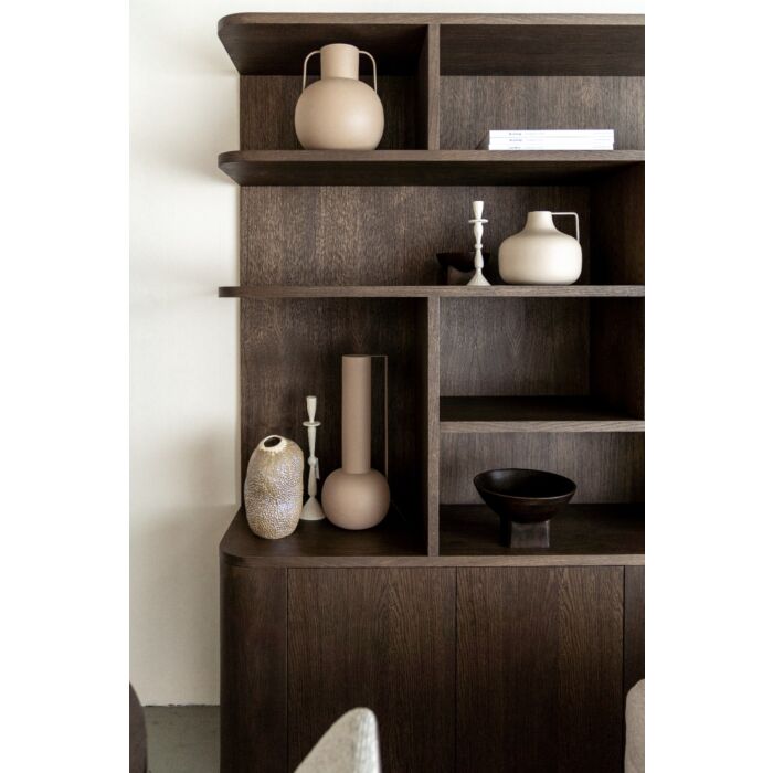 Boekenkast Japano 8-Vaks New Brown