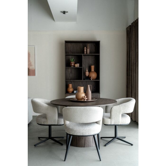 Ronde Eettafel Clip Ø120 New Brown