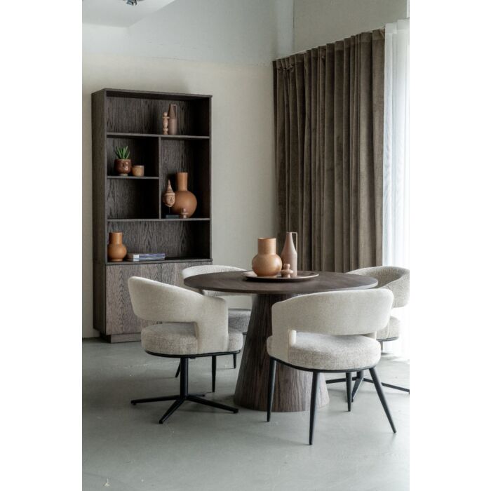 Eetkamerstoel Bogota Beige Draaibaar 
