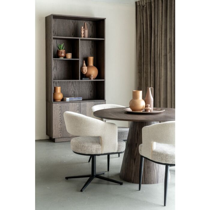 Eetkamerstoel Bogota Beige Draaibaar 