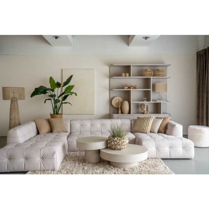 Salontafel Pando Taupe Ø85cm