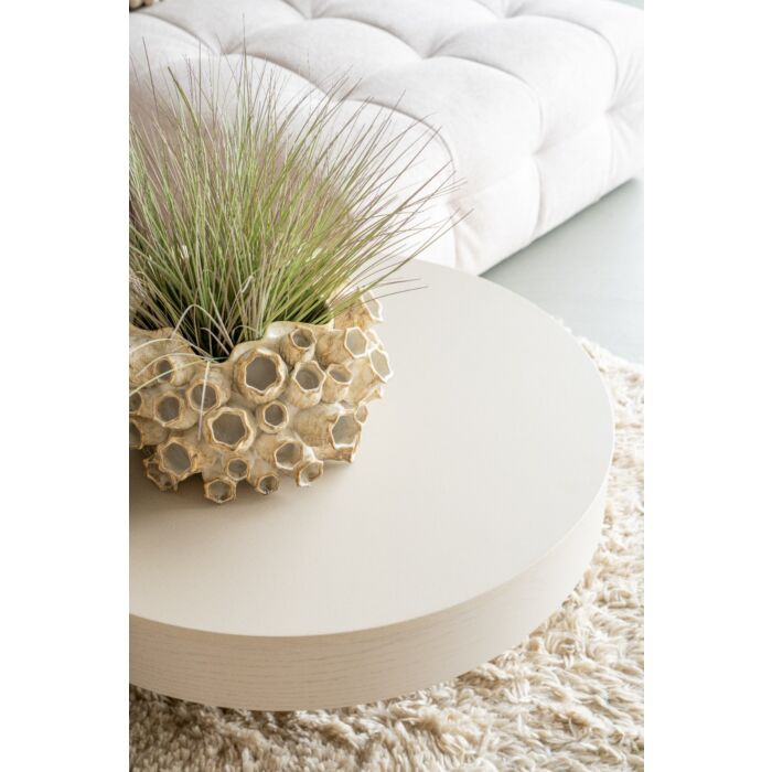 Salontafel Pando Taupe Ø85cm