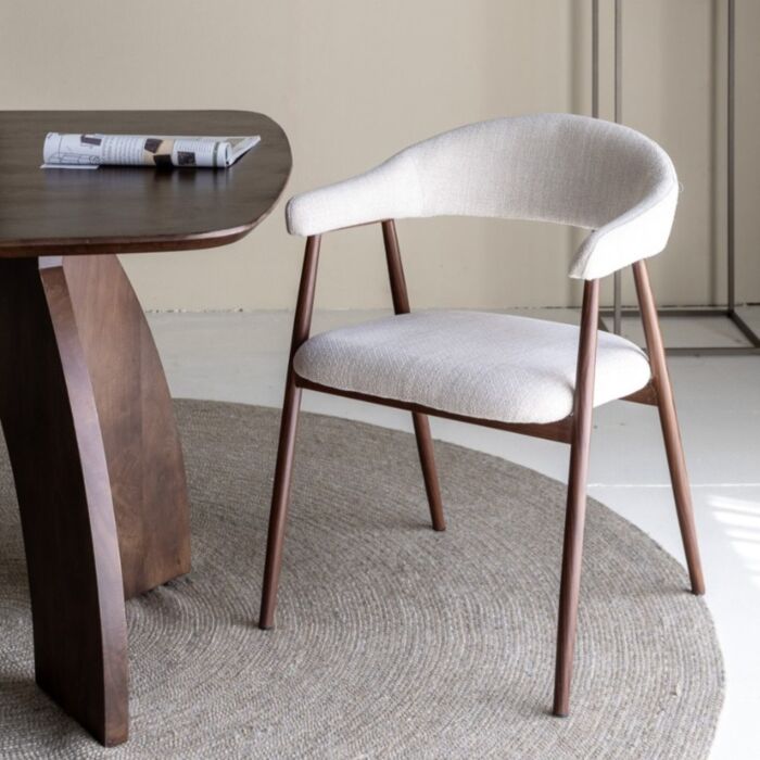 Eetkamerstoel Asuka Beige