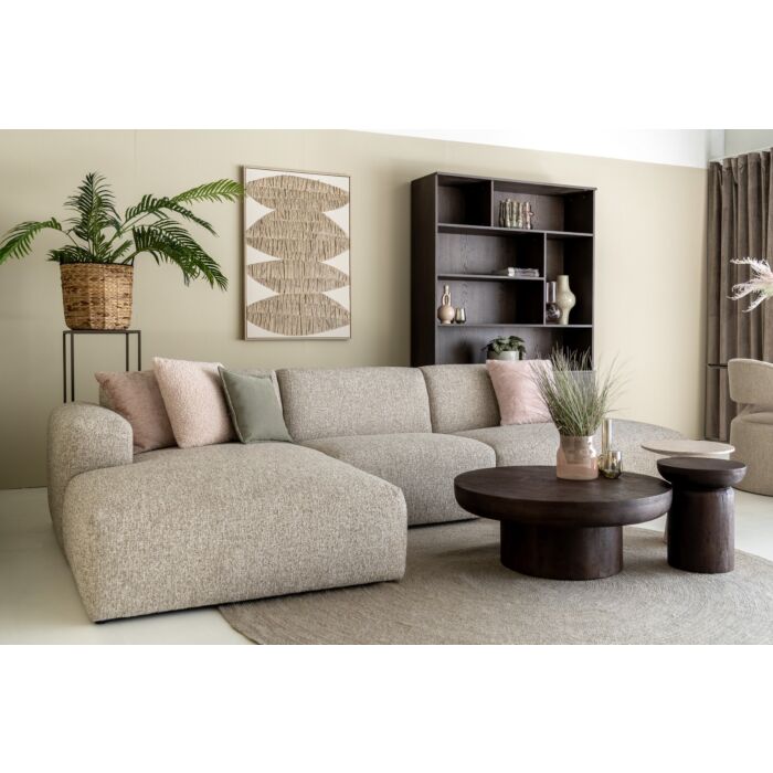 Boekenkast Eco Line New Brown Breed 6 Vaks