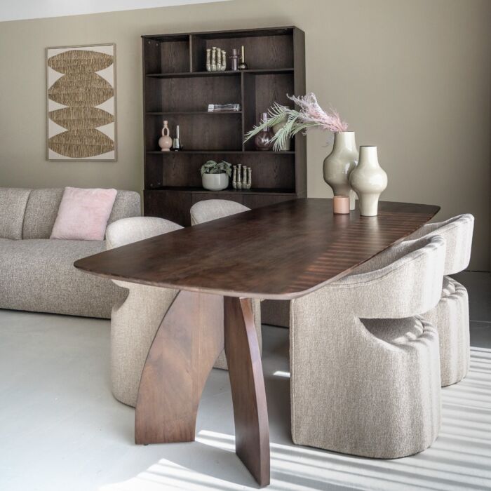 Eettafel Alfa Mangohout 210cm