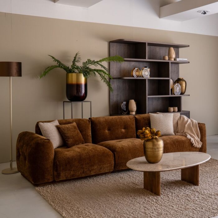 Boekenkast Japano 8-Vaks New Brown