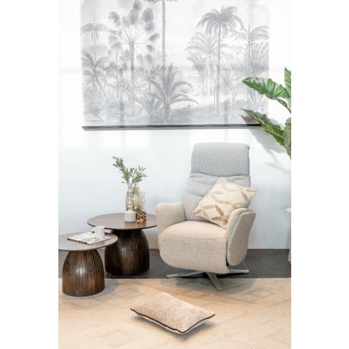 Relaxfauteuil Malmedy Met Beige Poot