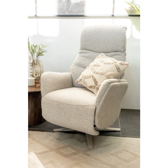 Relaxfauteuil Malmedy Met Beige Poot