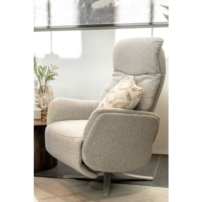 Relaxfauteuil Malmedy Met Beige Poot
