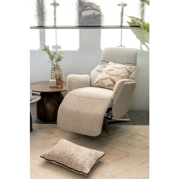 Relaxfauteuil Malmedy Met Beige Poot