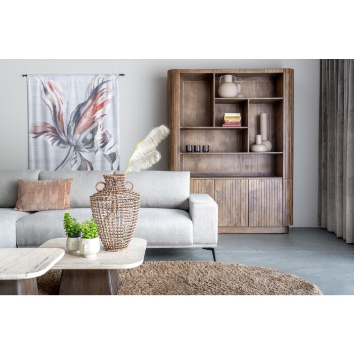 Boekenkast Lopez Mangohout 180cm