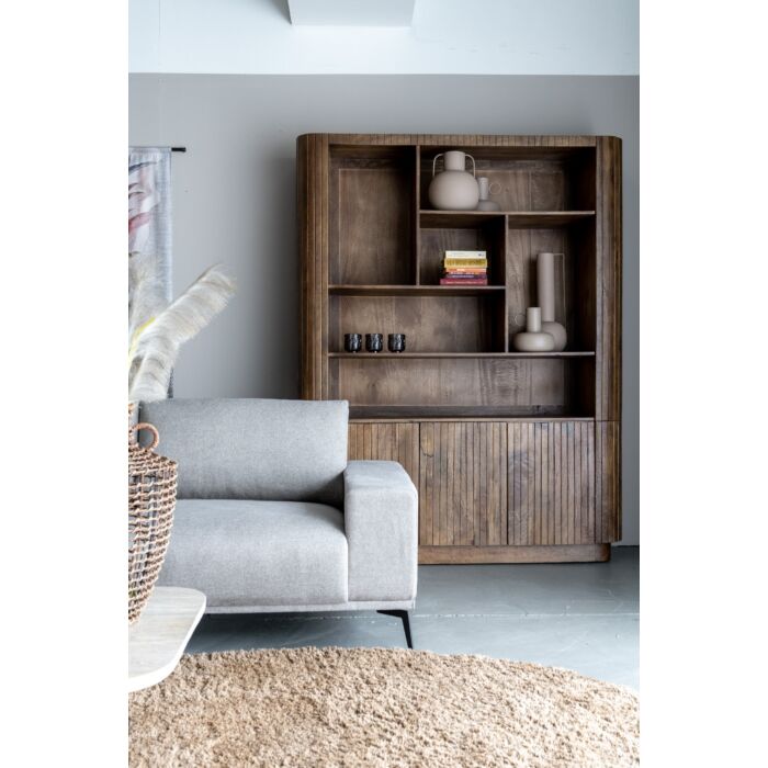 Boekenkast Lopez Mangohout 180cm