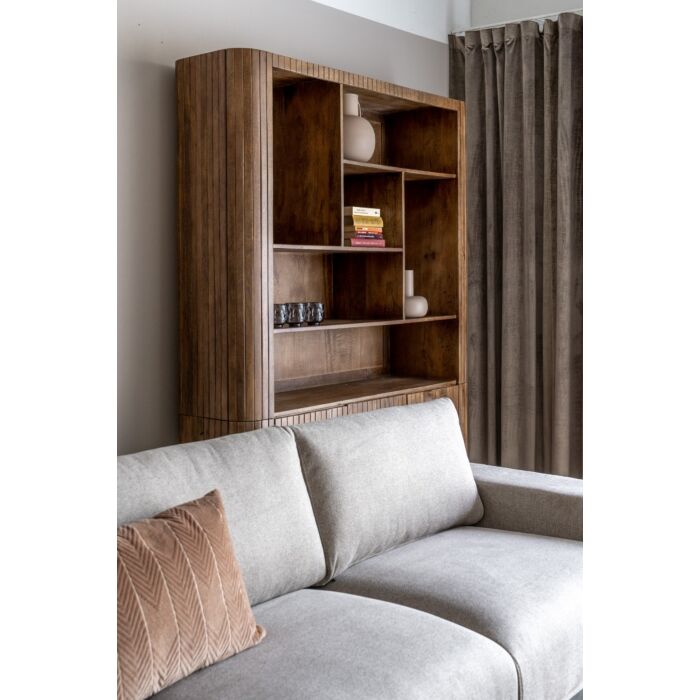 Boekenkast Lopez Mangohout 180cm