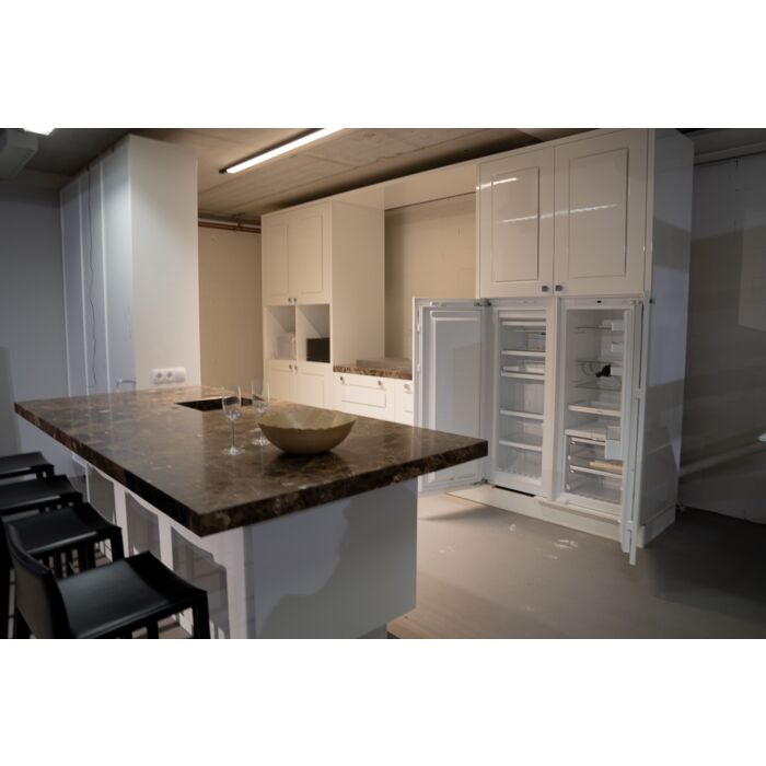 Design keuken met Luxe koel-vries combinatie
