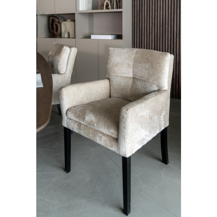 Eetkamerstoel Cuba Beige
