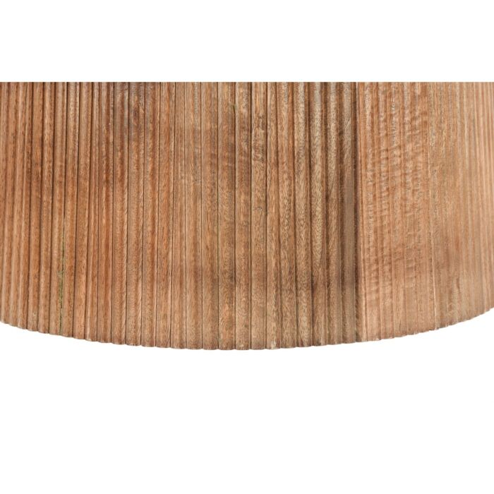 Salontafel Salvatora ø80 Mangohout Bruin