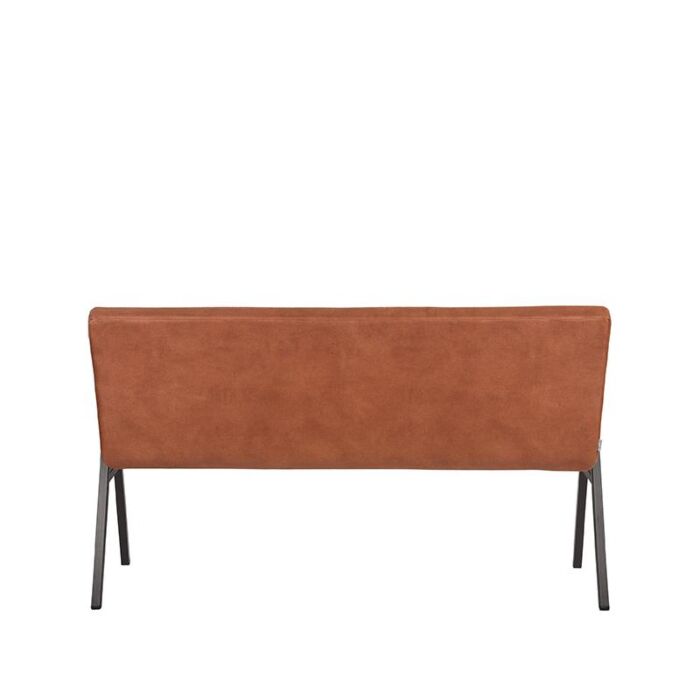 LABEL51 Eetkamerbank Matz - Cognac - Microfiber - 145 cm