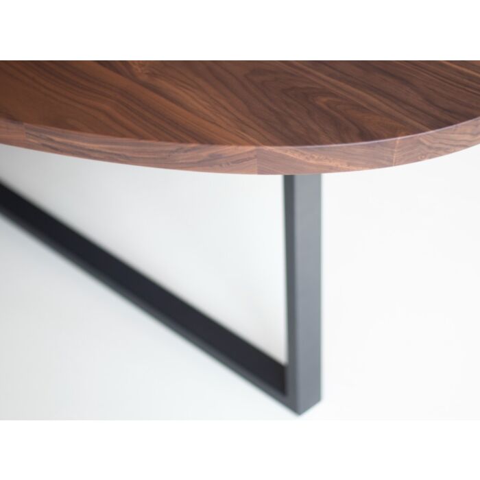 Eettafel Eris Ovaal Kopshout Blad 4 Cm