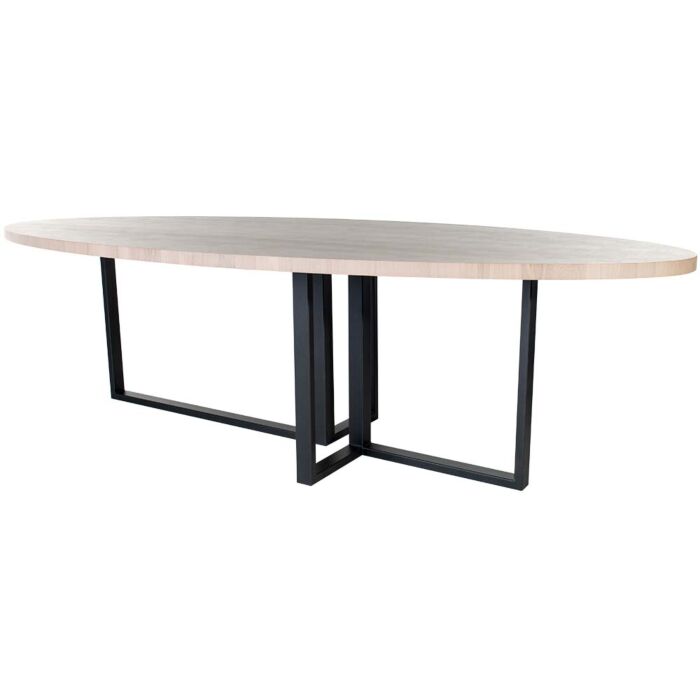 Eettafel Eris Ovaal Blad 3 Cm