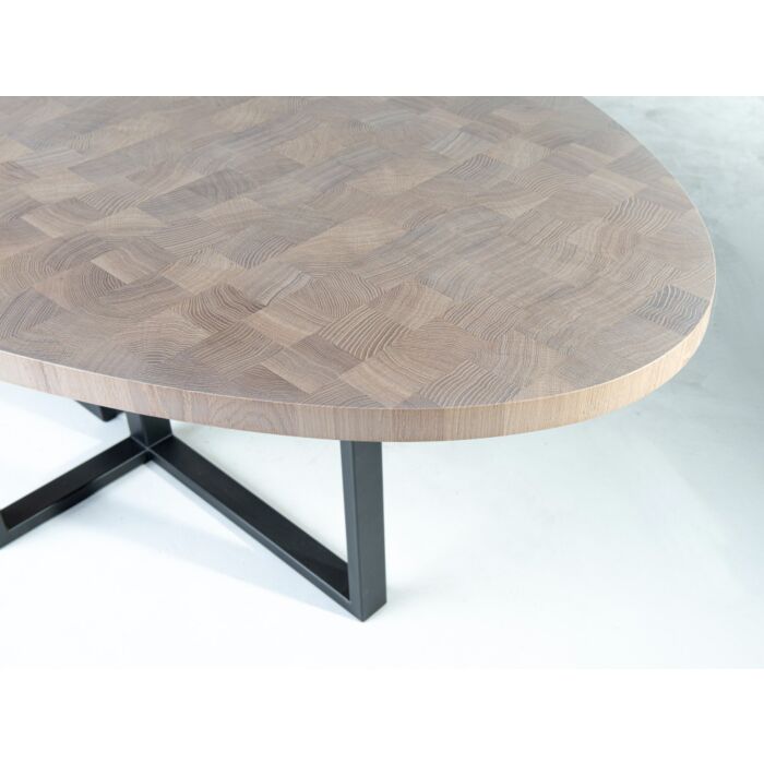 Eettafel Eris Ovaal Blad 3 Cm