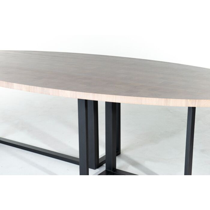 Eettafel Eris Ovaal Blad 3 Cm