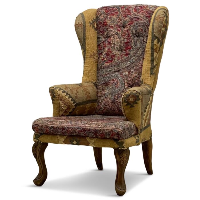 Houten Maharaja Fauteuil India