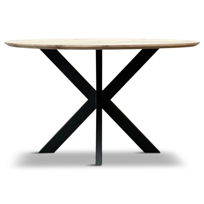 Eetkamertafel Joost Rond+ Spin Rond 100 cm