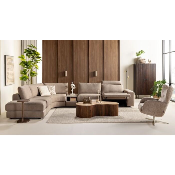 Hoekbank Douglas met relaxfunctie