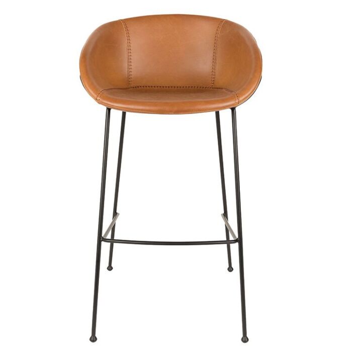 Zuiver Barkruk Feston 76cm Cognac