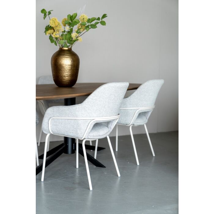 Eetkamerstoel Kado Créme Poot Beige