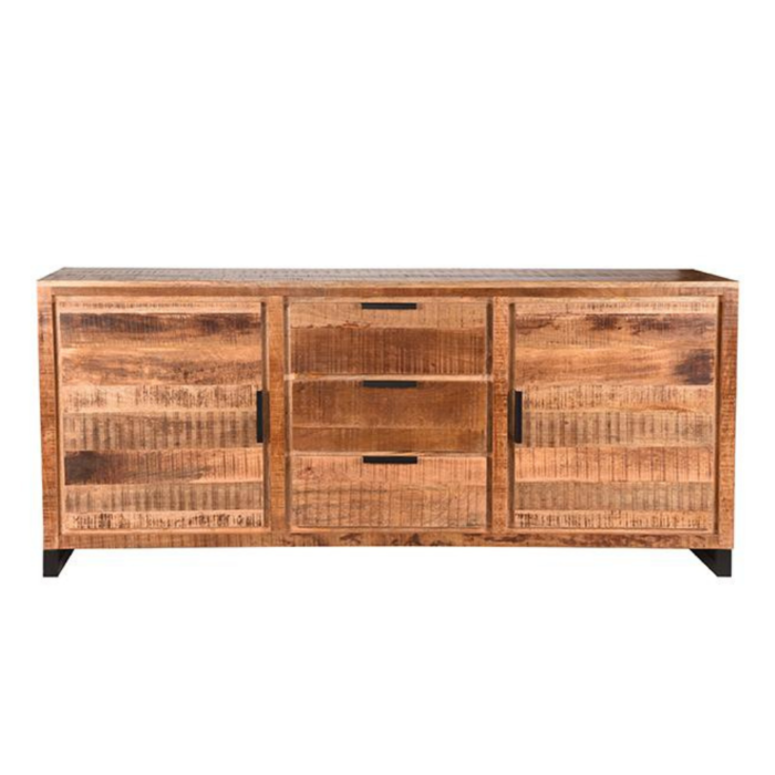 LABEL51 Dressoir Glasgow - Rough - Mangohout - Dressoir