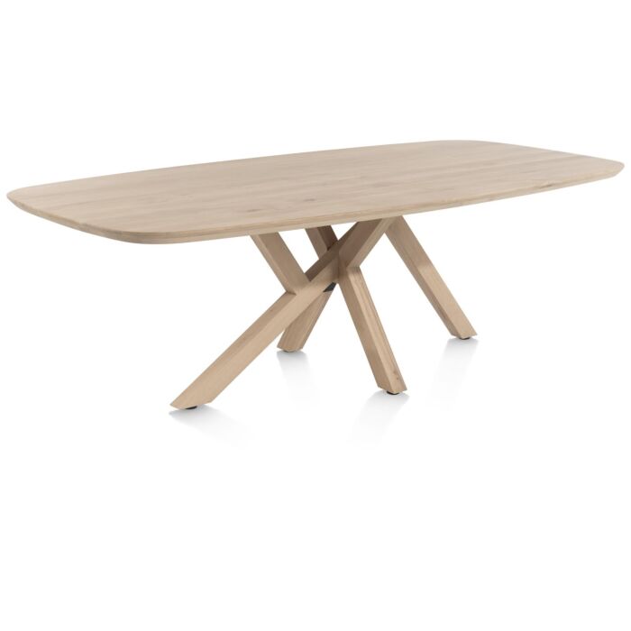 Shimla, Eetkamertafel 240 X 120 Cm - Houten Poten