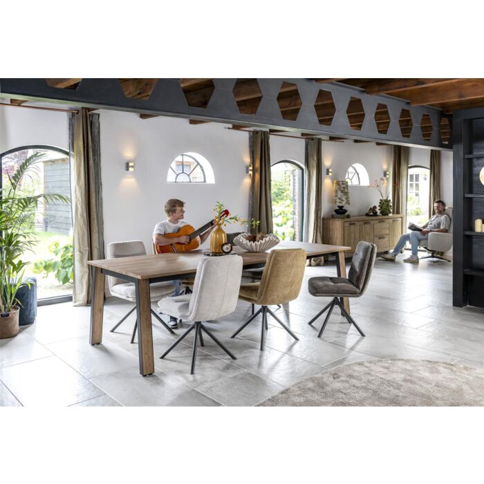 Uitschuiftafel Delmonte 150 (+ 60) X 90 Cm