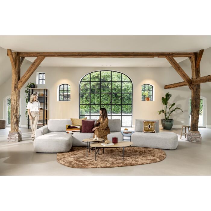 H&H Hoekbank Murcia Longchair Links 2.5 Zonder Arm
