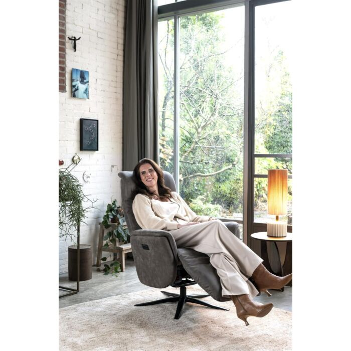 Relaxfauteuil Nocarini Met Verstelbare Hoofdsteun 
