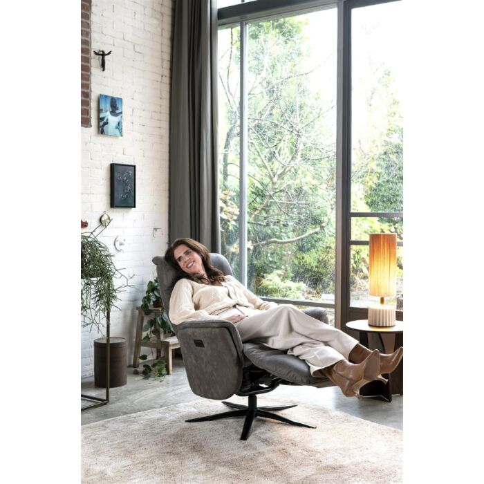 Relaxfauteuil Nocarini Met Verstelbare Hoofdsteun 