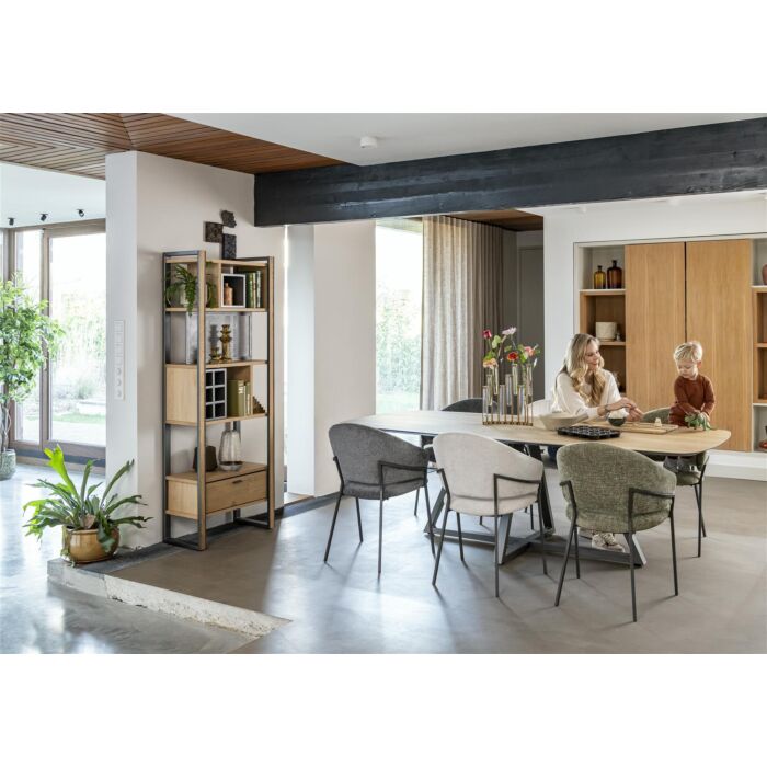 Shimanto, Eetkamertafel 240 X 110 Cm Ovaal