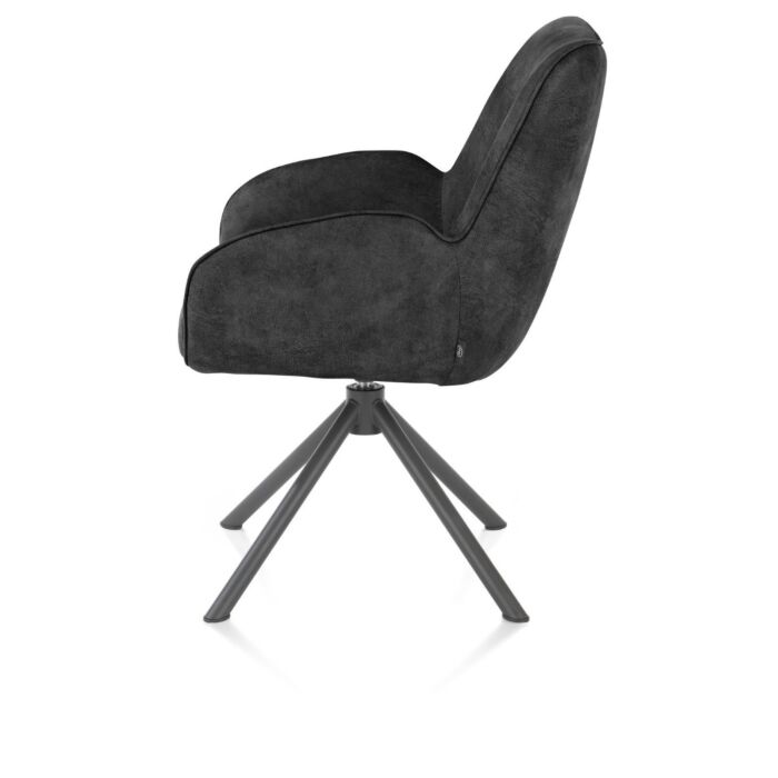 Armstoel Riley Microleder Metaal (Relax)