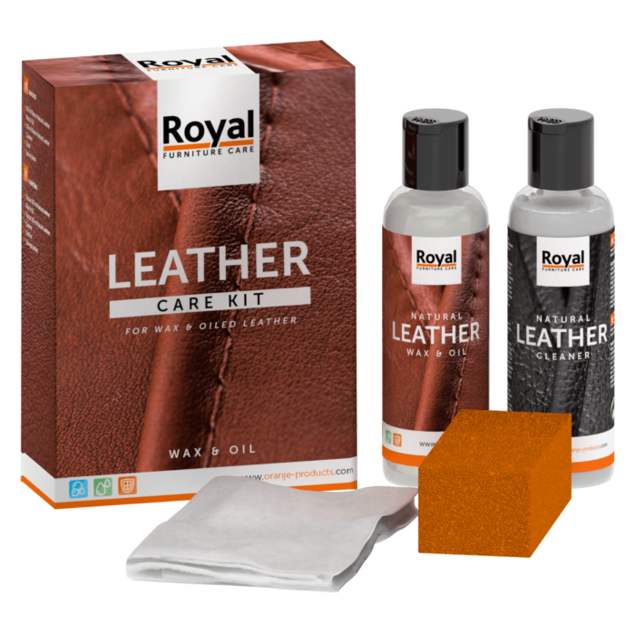 Wax & Oil Leather Care Kit
