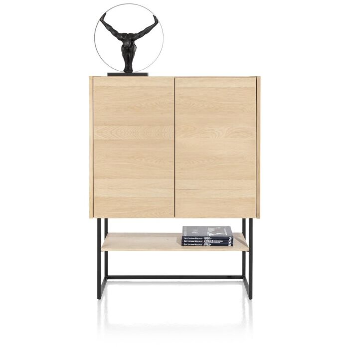 Highboard Carving 120 Cm Natural