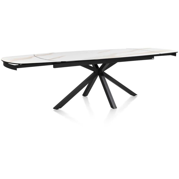 Uitschuiftafel Montello 200x100 Cm Wit