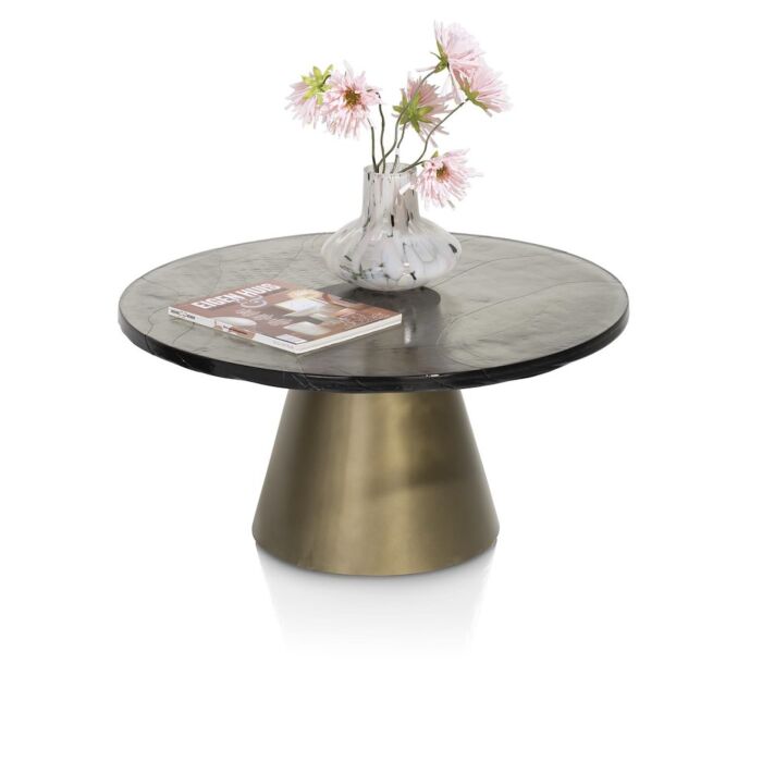 Eloy, Salontafel 81 X 81 Cm - Glazen Blad