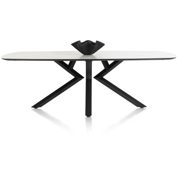 Masura, Eetkamertafel Ovaal - 240 X 110 Cm - Wit