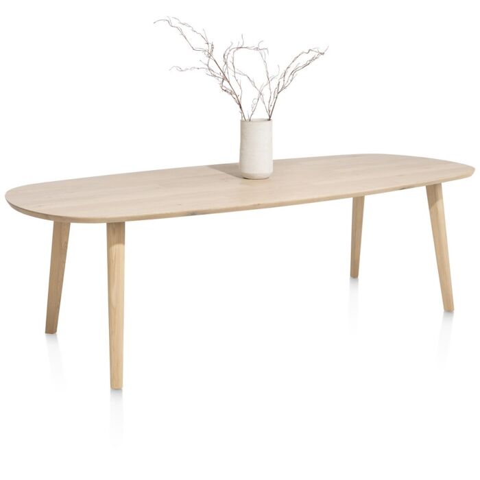 Eetkamertafel Odda Deens Ovaal 260x110 Cm Natural