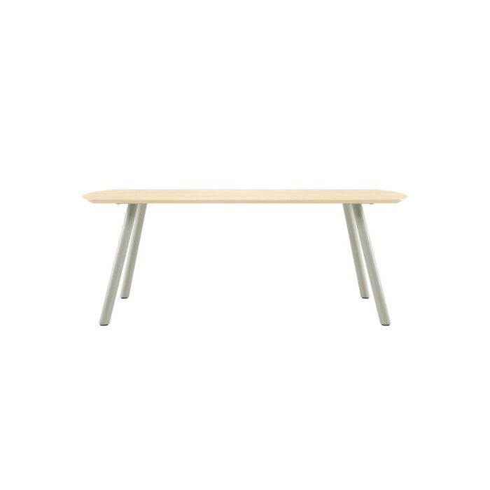 Eetkamertafel Niora Rechthoek 210x100 Cm Silk Grey Naturel