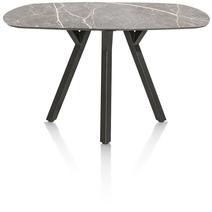 Bartafel Minato Ovaal 200x105 Cm Lichtgrijs