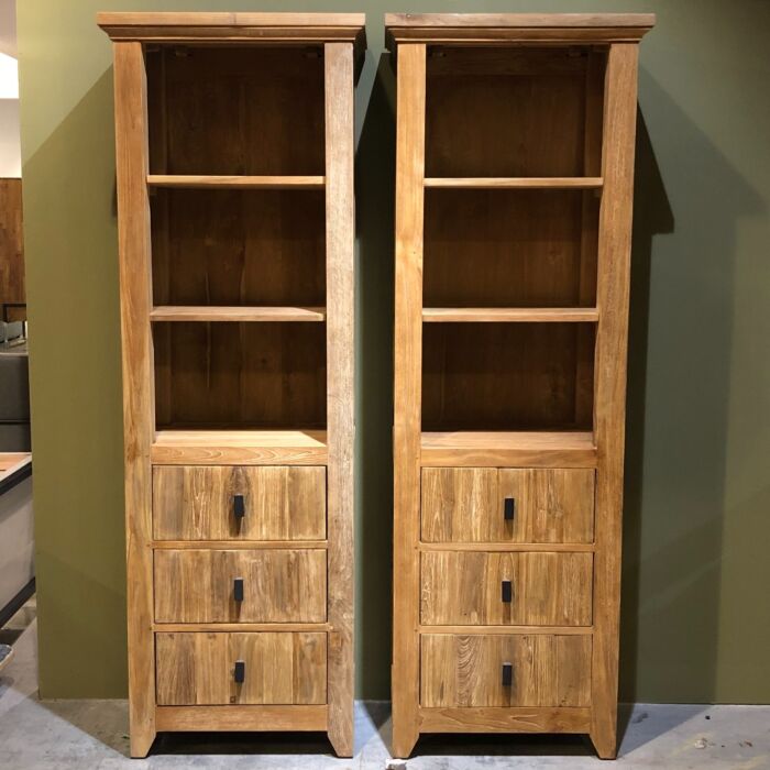 Boekenkast Ruud Teak Hout